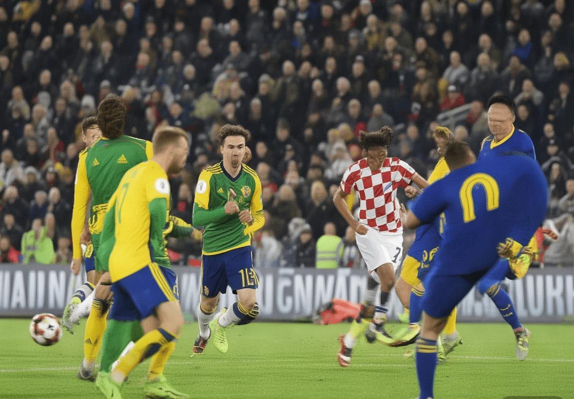 克罗地亚VS瑞典：欧国联技术战术巅峰对决精彩回顾(图2)